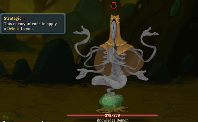 Knowledge Demon — an Act 2 boss that applies Afflictions