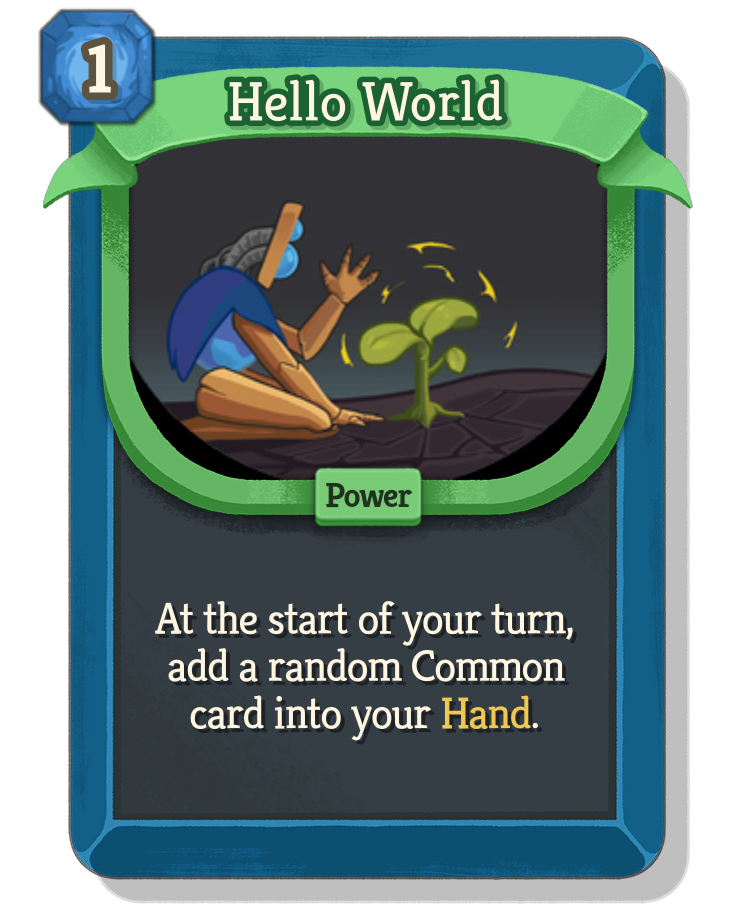 Hello World — Beta