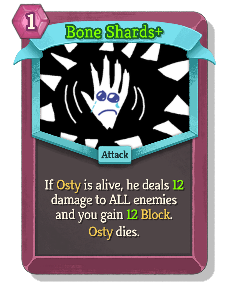 Bone Shards — Beta Upgraded