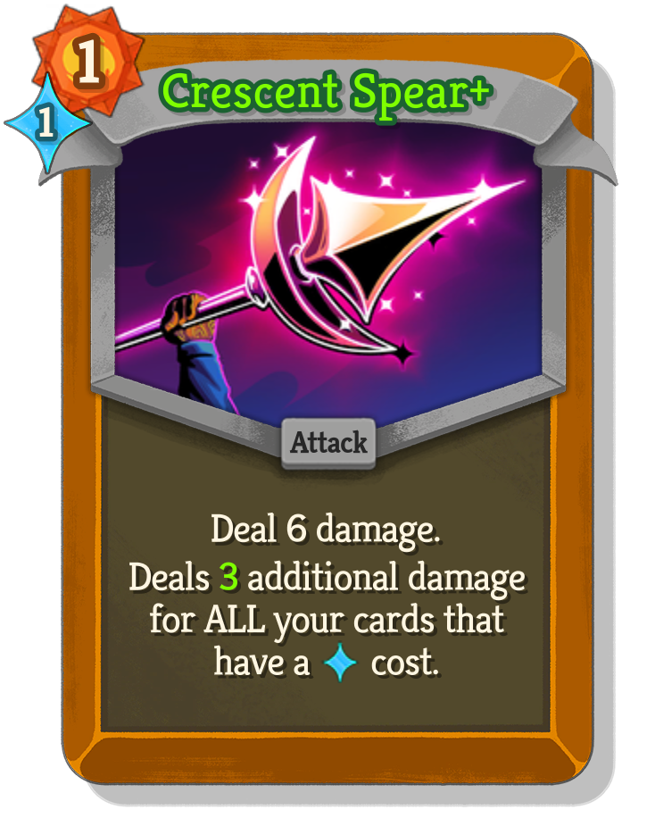 Crescent Spear — Beta Upgraded