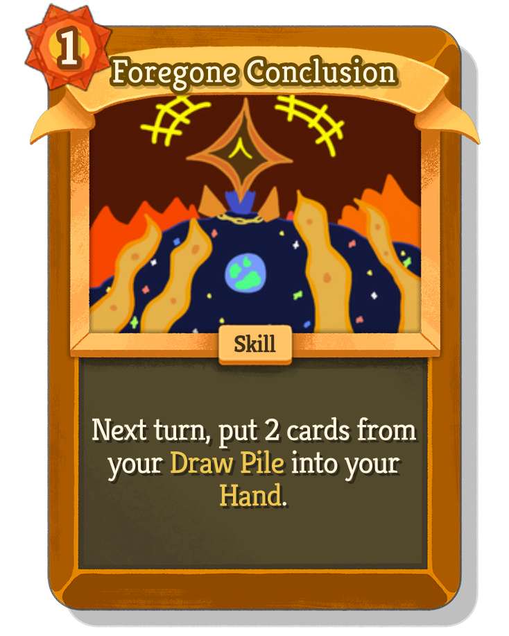 Foregone Conclusion — Beta