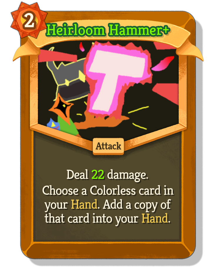 Heirloom Hammer — Beta Upgraded