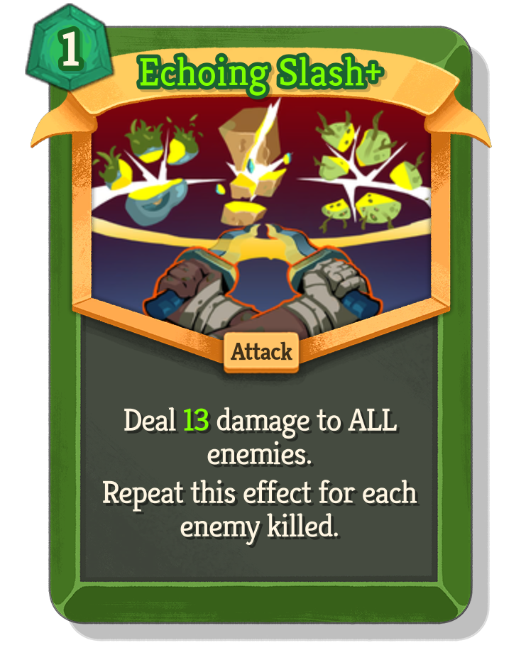 Echoing Slash — Beta Upgraded