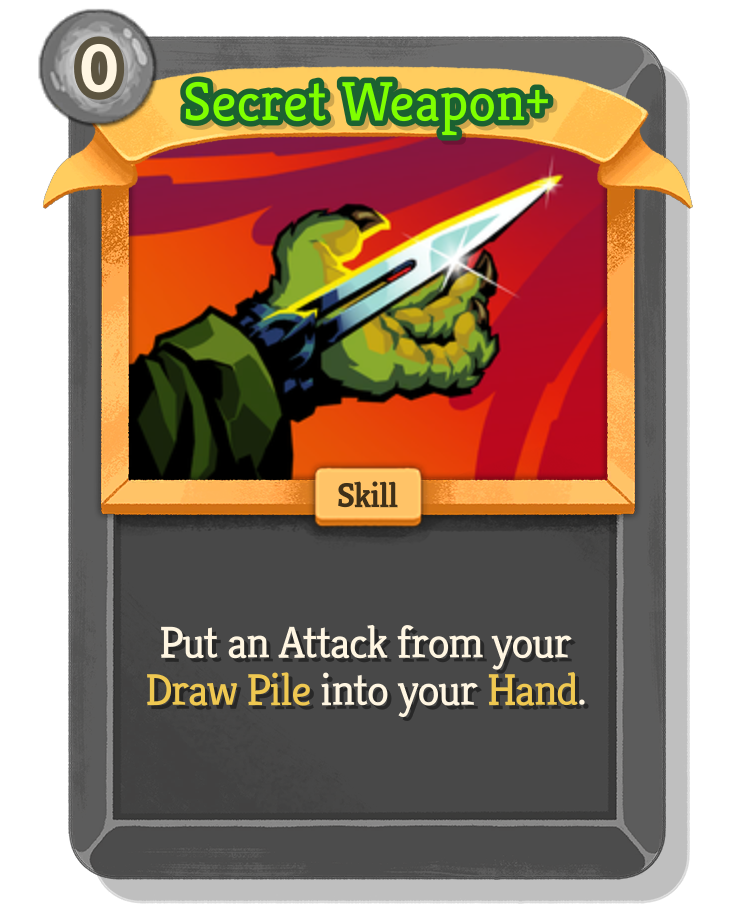 Secret Weapon — Upgraded