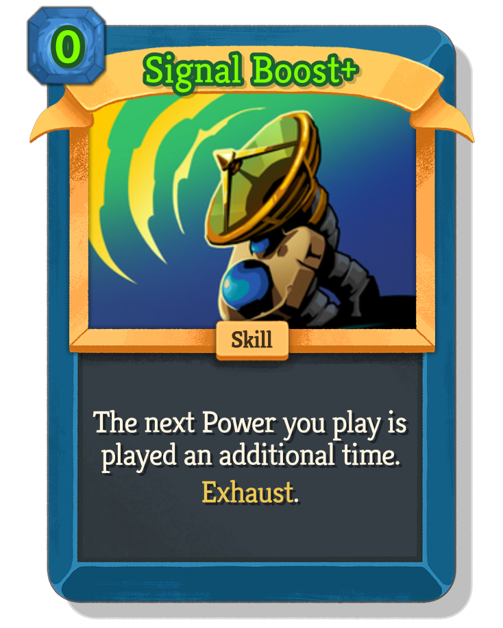 Signal Boost — Upgraded