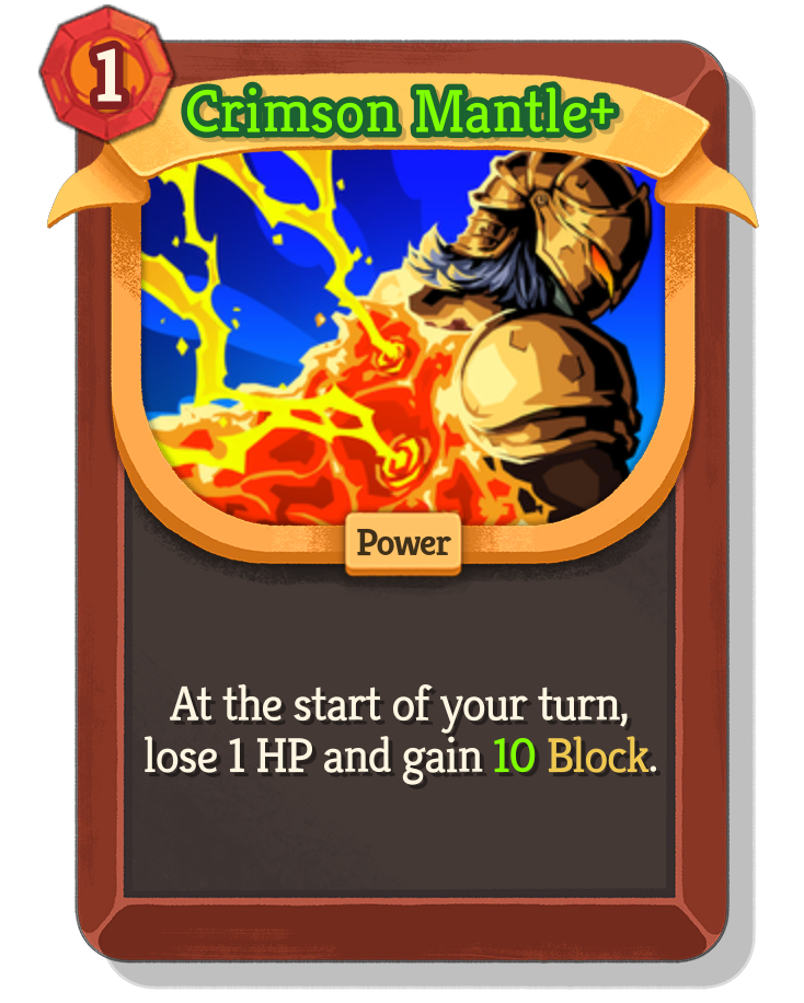 Crimson Mantle — Upgraded