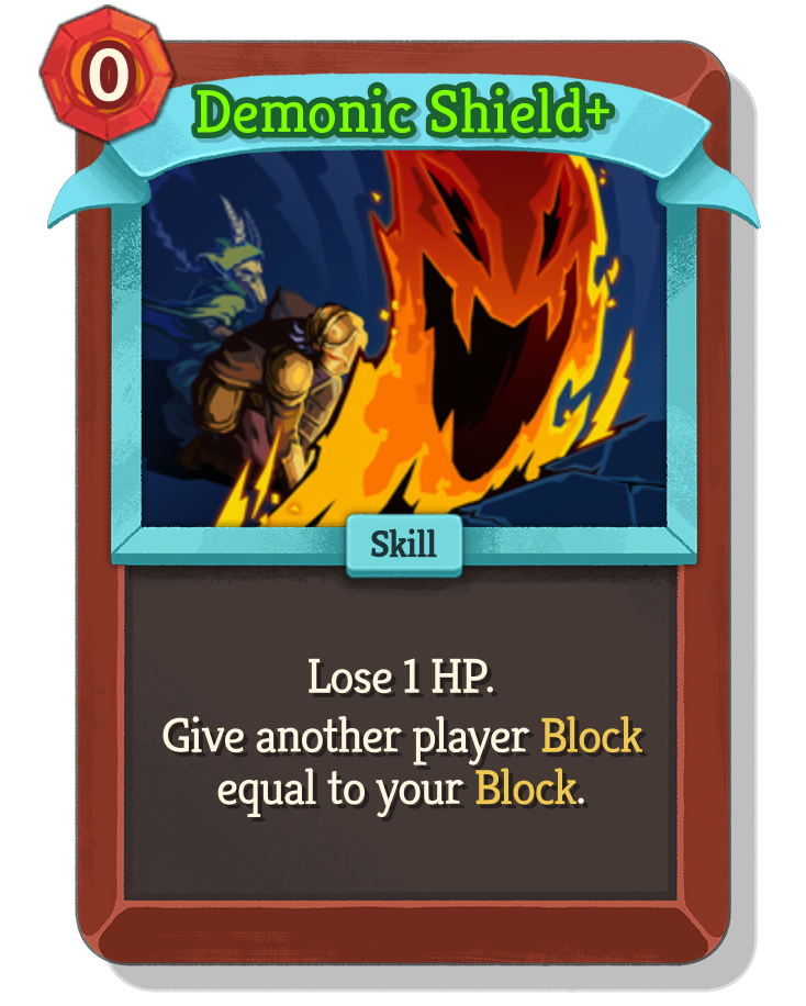 Demonic Shield — Upgraded
