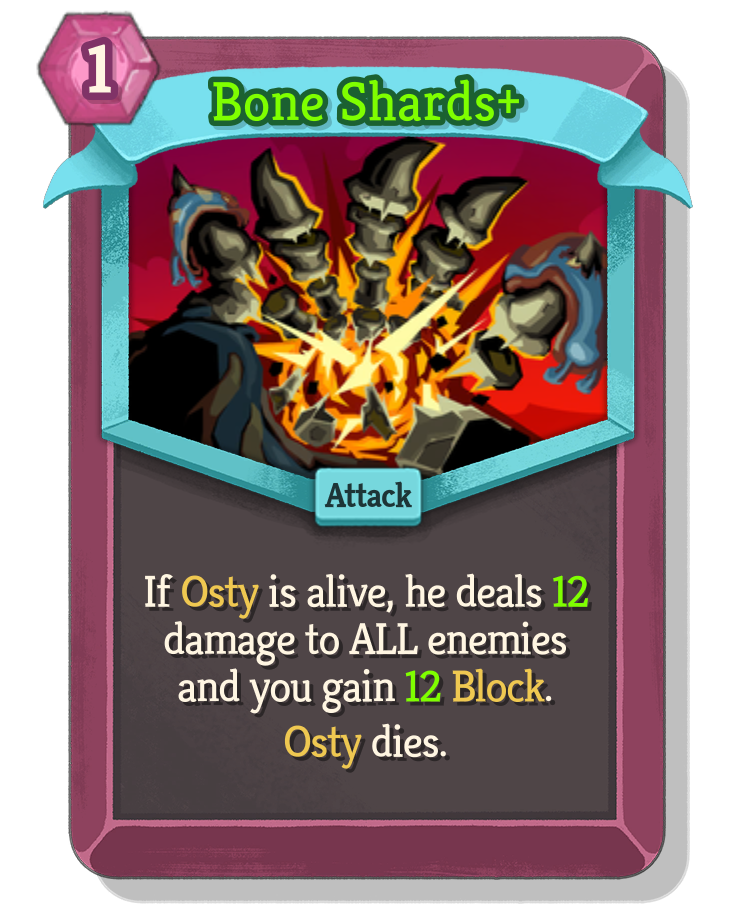 Bone Shards — Upgraded