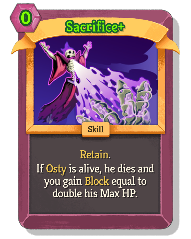 Sacrifice — Upgraded