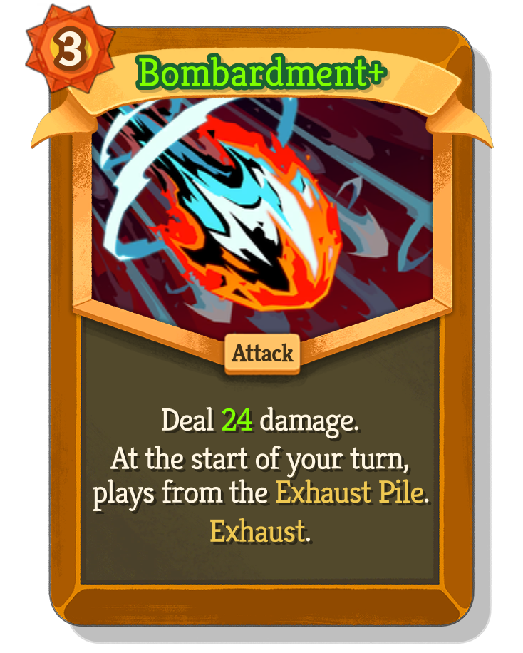 Bombardment — Upgraded