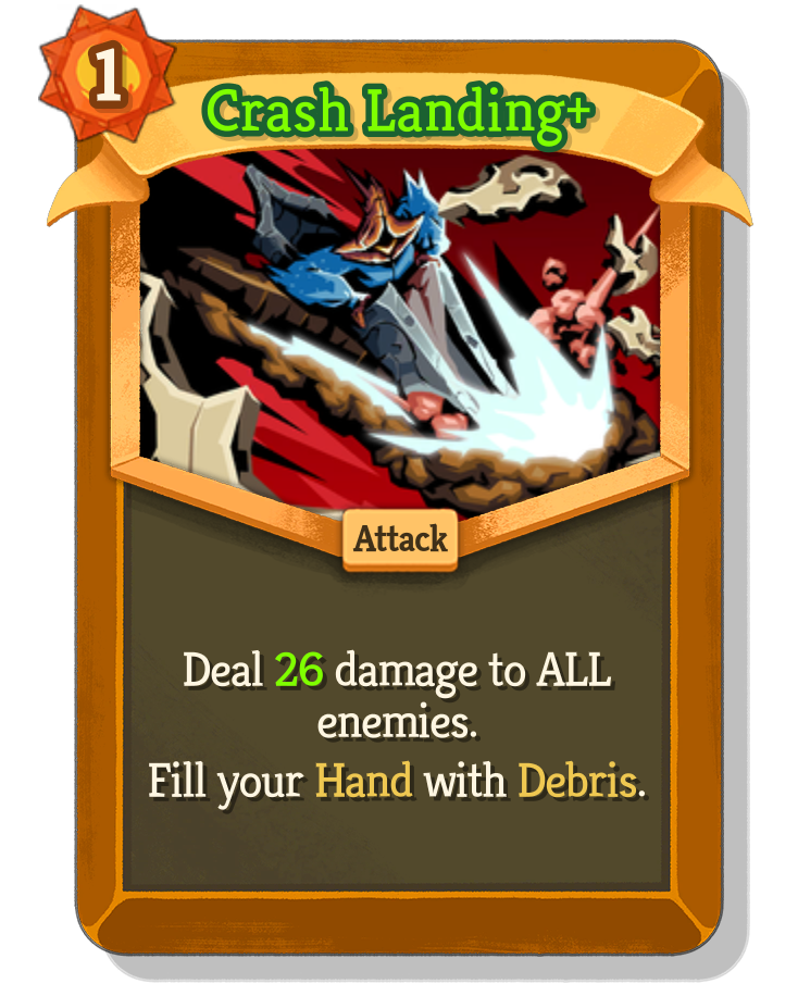 Crash Landing — Upgraded