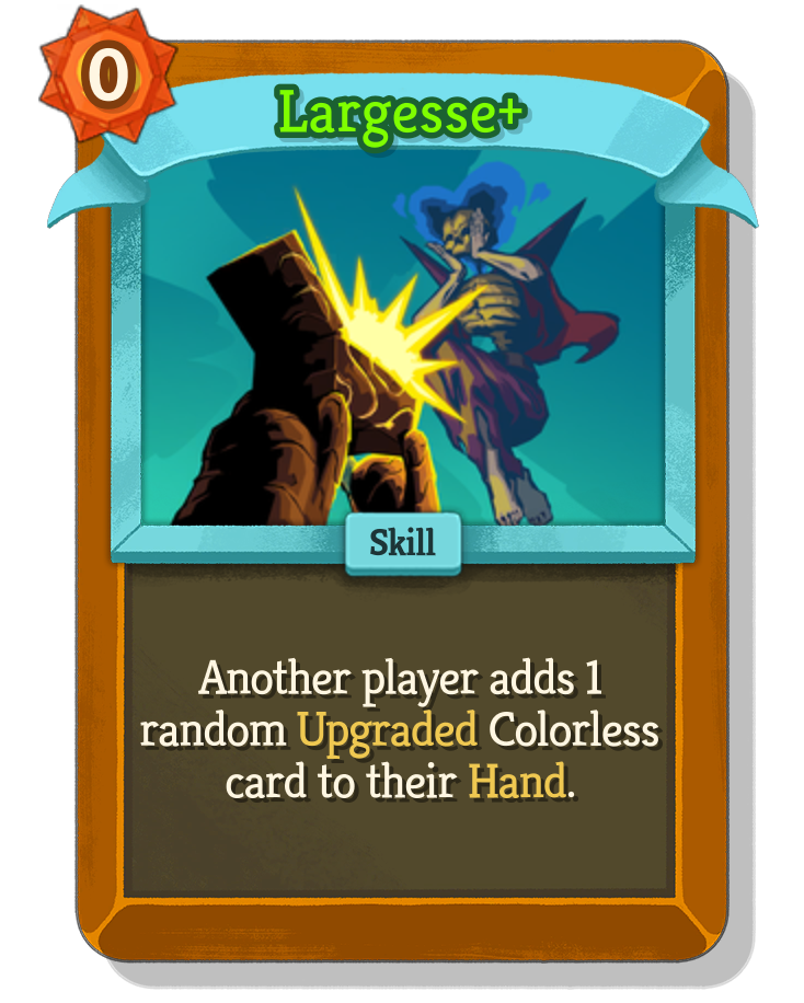 Largesse — Upgraded