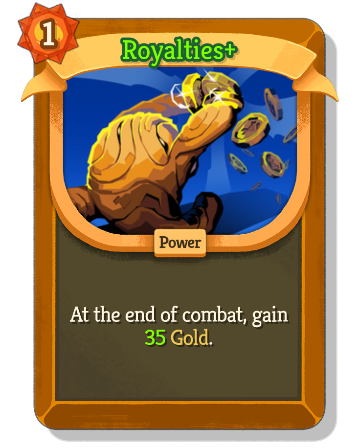 Royalties — Upgraded