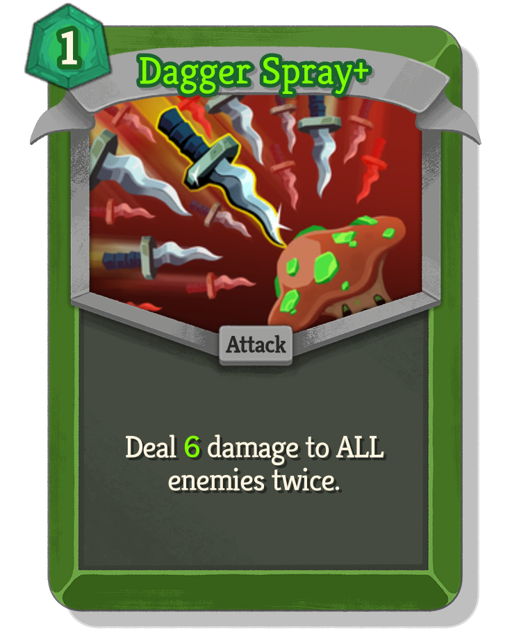 Dagger Spray — Upgraded