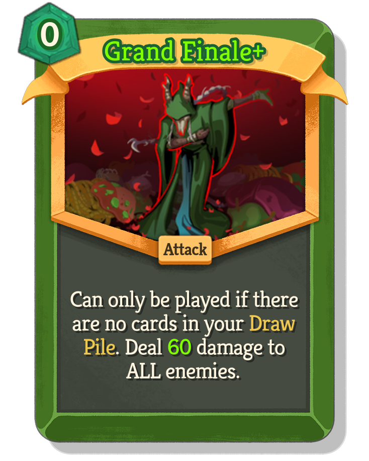 Grand Finale — Upgraded