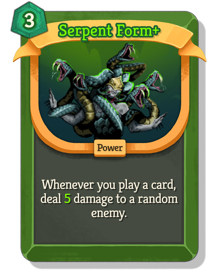 Serpent Form — Upgraded