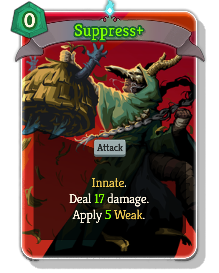 Suppress — Upgraded