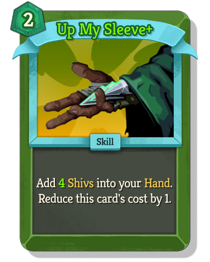 Up My Sleeve — Upgraded